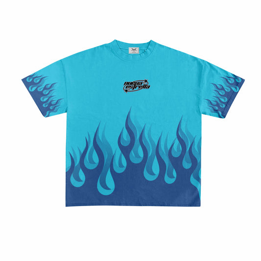 NUEVA ESTRELLA - BLUE FLAME T-SHIRT